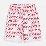 Miniklub Knit Shorts - Red, 3-4yr
